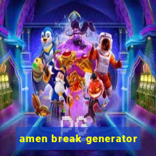 amen break generator